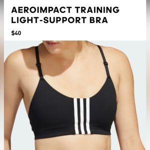 Addias AEROIMPACT TRAINING LIGHT-SUPPORT BRA